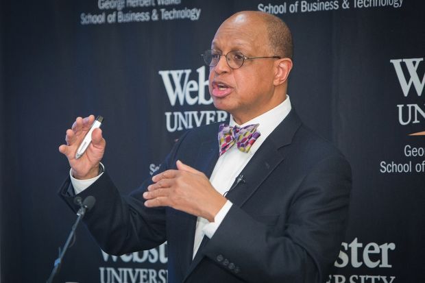 H. Melvin Ming at Webster University